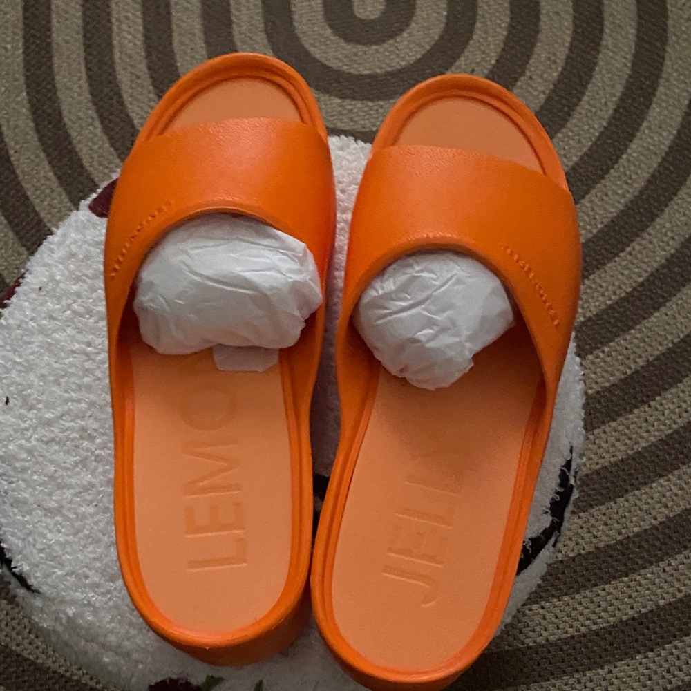 Women's Orange Slippers